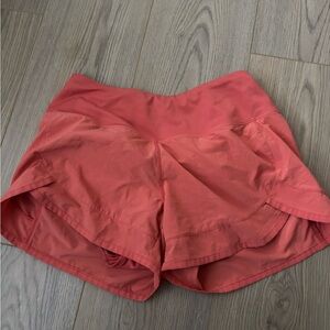 Tough Mode Coral Athletic Shorts